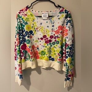 Champion Women's floral sweatshirt. Size M